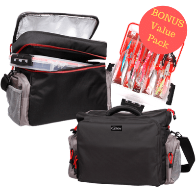 CATCH FISHING-Tackle Bag with Bonus jig pack