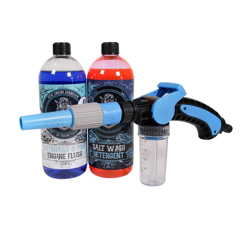 SALTY CAPTAIN- Wash & Flush Kit