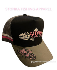 STONKA FISHING APPAREL: Trucker Hats PINK