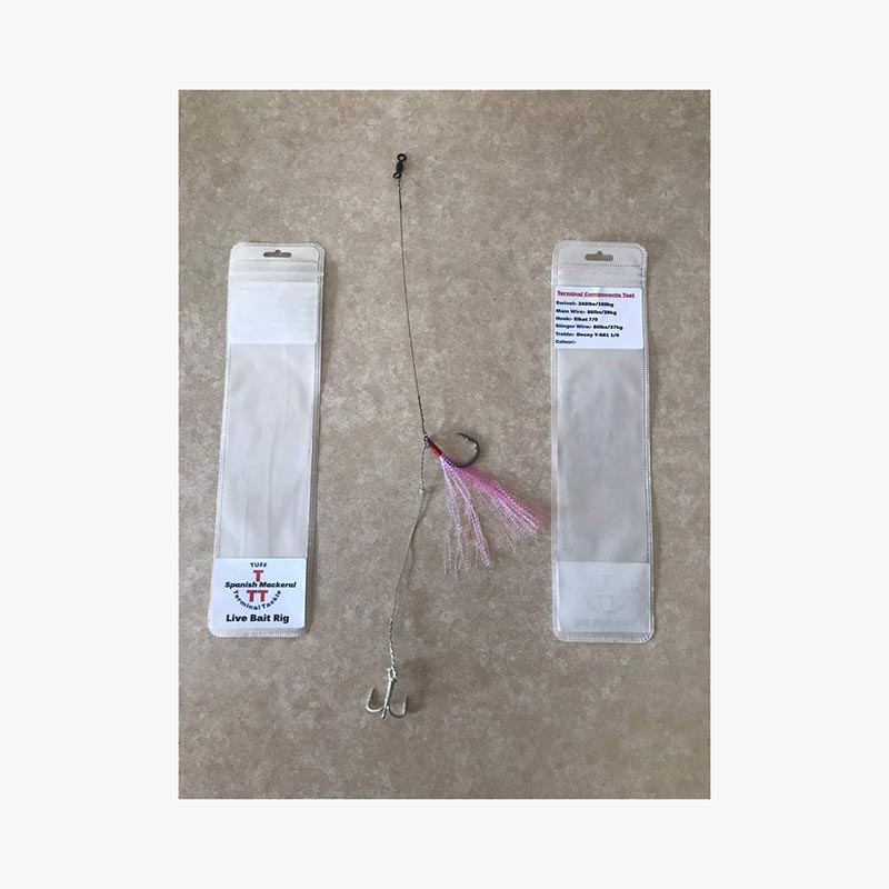 TUFF TERMINAL TACKLE-Trolling Rigs Dead Bait, Live Baits