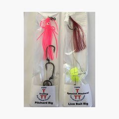 TUFF TERMINAL TACKLE-Trolling Rigs Dead Bait, Live Baits